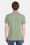 Men's Slim Fit Slim Fit 100% Cotton Green Polo Neck T-Shirt - 5