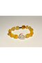 Abundance Circle Rubberized Natural Stone Bracelet - 5