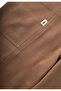 V Neck Elastic Leg Linen Salopet 2-7 Years Caramel - 3