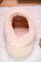 Women's Dust Pink House Slippers, Thick Sole Slippers That Don'T Make Sound - 8