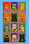 12 Piece Cat Painting Set Wooden Frame Look Mdf Painting Set with Cat - 2