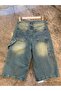 Unisex Palaska Back Side Pocket Detail Hammer Model Bermuda Knee Length Retro Capri - 2