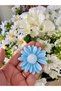 Baby Gift Blue Daisy Candle 10 Pieces - 2