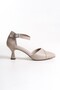 Genuine Leather Thin Heels Stylish Women's Shoes Tmd202579 - 2