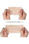 Women's Bra Hook Extender With Elastic 3-Hook, Black, White Beige Pack of 3, One Size - 5
