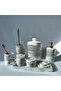 Marble Pattern Concrete Bathroom Set - 3