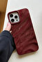 iPhone 13 Pro Max Case Shiny Embossed Wave Design Pattern Shock Absorbing Silicone Cover - 5