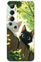 Realme C65 Compatible Cat Pattern Phone Case + Screen Protector - 5785