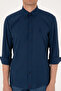 Men's Indigo Long Sleeve Shirt 50300219-Vr028 - 6