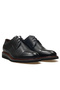 Men's Genuine Leather Classic Shoes 25Y L5528 m Black - 5