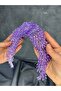 Diamira Elegant Sparkling Bridal Crown Lilac - 4