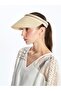 Lcw Accessories Beige Women's Straw Visor Hat - 2