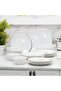 34 Pcs Opal ware Dinner ser Microwave Dishwasher Freezer safe - 3
