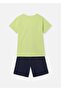 Boys' T-Shirt Shorts Set - Yellow - 2