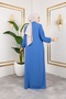 Casual Cut Aerobin Fabric Ferace / Blue - F137 - 4
