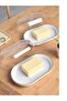 2Pcs 4 Pieces Ceramic Butter Bowl Cheese Butter Breakfast Storage & Presentation Container - 3