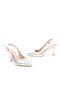 Pisagor Ps-32150 Women's 7 cm Open Back Evening Dress Stiletto Shoes - 2