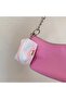 Pinkue Mini Sequin AirPods ومحفظة سلسلة المفاتيح - 3