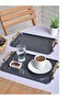2-Piece Acrylic Coffee Serving Tray