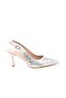 Pisagor Ps-32150 Women's 7 cm Open Back Evening Dress Stiletto Shoes - 4