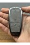 Mercedes C, E, S, g Class Amg Smart Compatible 3 Button Leather Metal Key Control Protection Case Gray