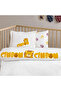 Taç Licensed Galatasaray Strip Baby Cotton Duvet Cover Set - 2