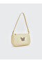 Sari Butterfly Printed Girl's Baguette Bag