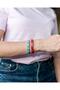 Rubinia Porcelain Plated Elastic Square Bracelet - 4