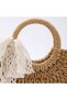 Women's Straw Trend Fashion Shoulder Bag - 4