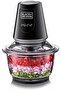 BLACK+DECKER Multi-Function Glass Chopper & Mincer, 400W, XXL 1.2L Bowl, 4-Blade System, Pulse Speed - 2