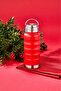 400 ml Red Stainless Steel Thermos – for Water, Soft Drinks, Tea |   Camping, School, Picnic, Serving & Catering - 6