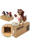 Money Eating Dog Piggy Bank Cute Moving Toy Fun Decor for Home Office Kids Gift - 6