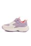 Lilac Velcro Lightweight Girls' Sports Shoes - 2