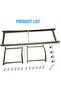 SKY-TOUCH Water Bottle Storage Stand, 4 Tier Water Bottle Holder, 18.9 L Heavy Duty Water Jug Rack for Kitchen Home and Office Easy To Assemble Black - 5