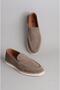 Seç 3134 Genuine Leather Casual Men's Shoes Mink Suede - 7