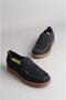 Seç 215342 Genuine Leather Comfort Men's Shoes Navy Blue