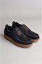 Seç 215341 Genuine Leather Casual Men's Shoes Navy Blue - 2