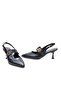 Pisagor Ps-32670 Women's Open Back Heeled Shoes - 2