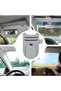 Magnetic Car Glasses Holder with Card and Pen Slot,Glasses Accessory Practical Easy to Use and Access - 3
