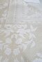 100% Cotton Hand-Woven Bird Patterned Pique 190 X 225 cm - Beige - 3