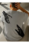 Life Wish Printed Cotton Fabric Men's Gray T-Shirt-Black Shorts Set