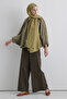 Paris Silk Shawl - Green - 3