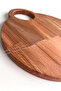 Wooden Cutting Board – Presentation Natural Beech Wood 30X26 cm - 2