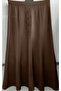 Star 1St Class New Season Button Detail Fabric Flexible Mother Large Size Model Piece Embedded Elastic Skirt - 2