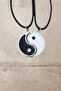 Ying Yang Couple Dear Wife Balance Harmony Necklace