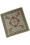 وشاح منقوش من القطن العرقي مقاس 90 × 90 سم - 4