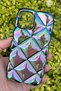 Apple iPhone 13/14 Case Hologram Fluffy Anti-Impact Silicone Cover