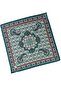 وشاح منقوش من القطن العرقي مقاس 90 × 90 سم - 4