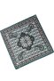 وشاح منقوش من القطن العرقي مقاس 90 × 90 سم - 4
