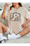 Unisex Men/Women Dinosaur Custom Printed Oversize Cotton T-Shirt - 3